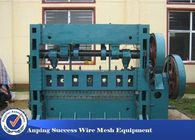3KW Alüminyum Saclı Delik Açma Makinası, Genişletilmiş Metal Torna Tezgahı Mavi Renkli